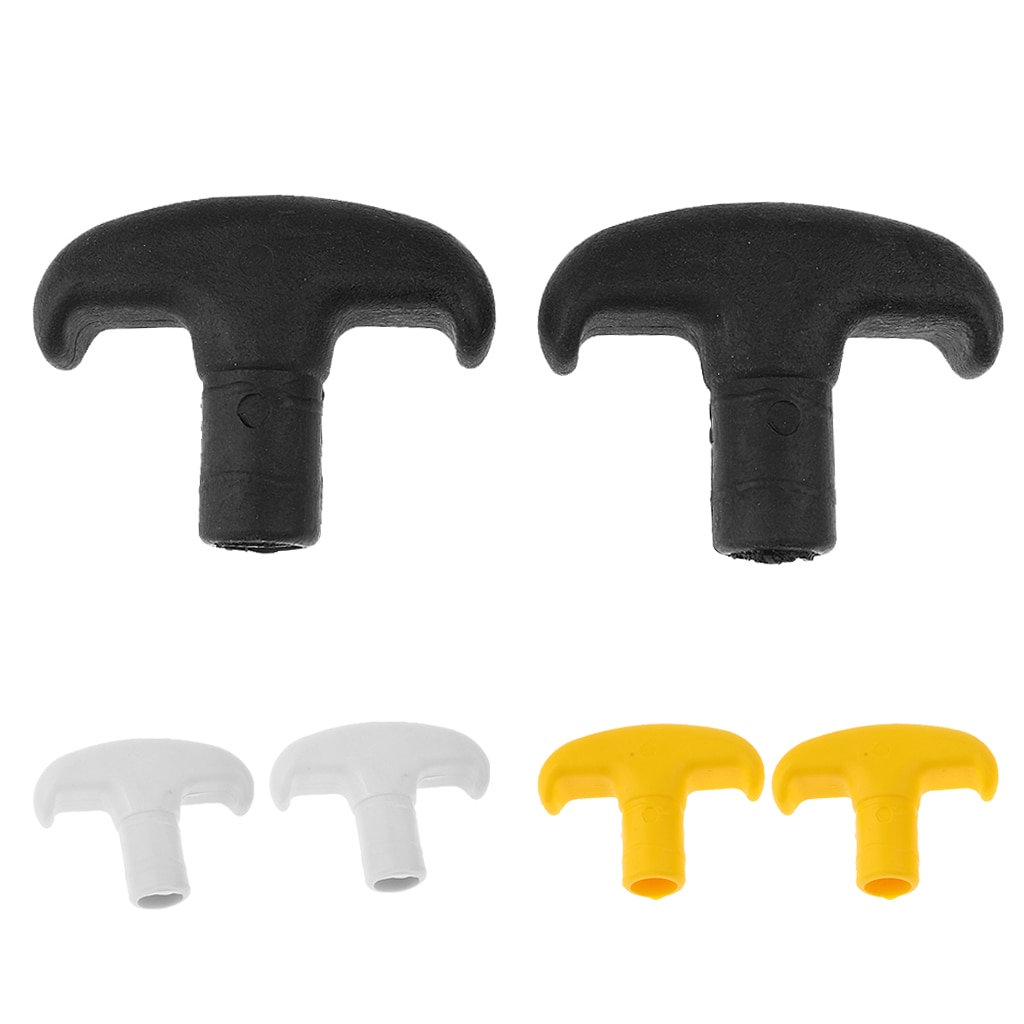 2Pcs Palm Grip Kano Peddel T Handvat Voor Kayak Boot Vlot Surfplank 2Cm As