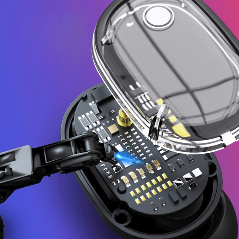 5.0 bluetooth draadloze oordopjes met aanraakbediening, waterdichte stereo muziek bluetooth hoofdtelefoon headset voor telefoon oordopjes