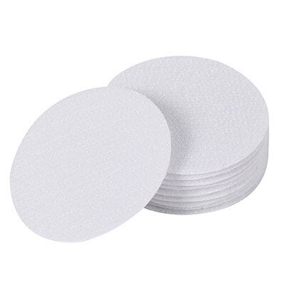 5Pairs Sterke Zelfklevende Klittenbandsluiting Tape Nylon Sticker Klittenbandsluitingen Lijm Sluiting Haak Loop Met Lijm Voor diy: 6X6cm white 5pair
