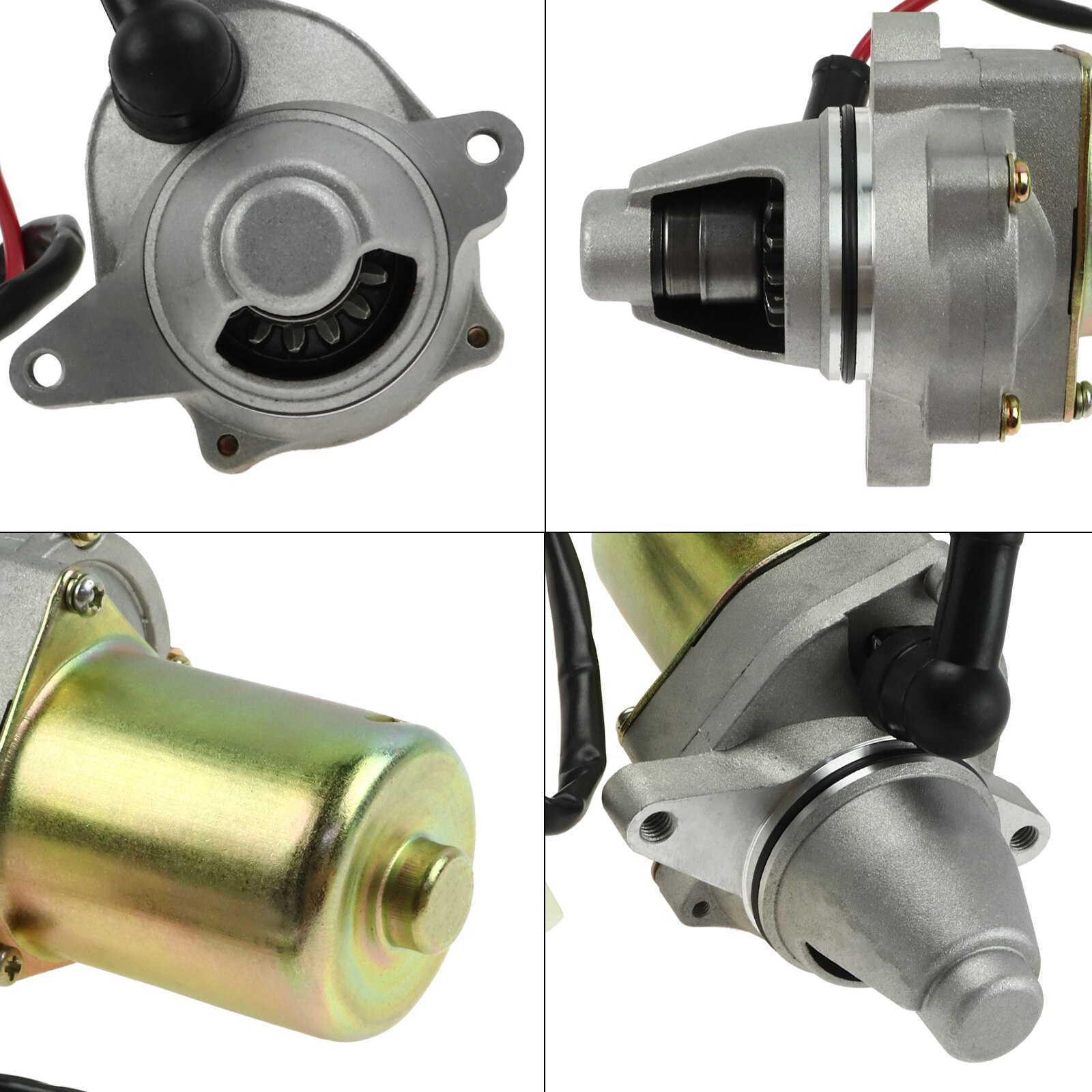 Atv startmotor erstatning til suzuki lt -80 lt80 quadsport 80cc 82cc tung plikt 12v 1987 - 2006