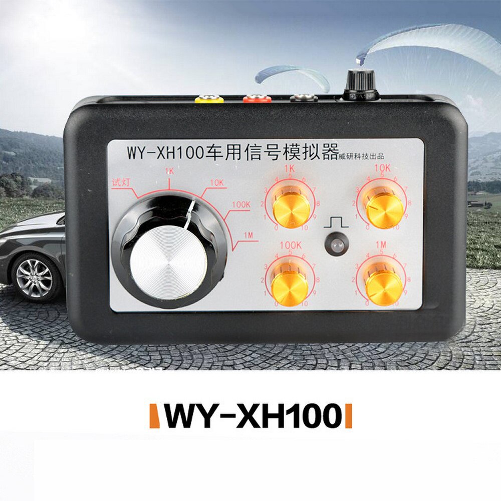 WY-X100 Auto Reparatie Tester Auto Signaal Simulator Snelle Probleemoplossing Kan Passen Weerstand Water Temperatuur Krukas