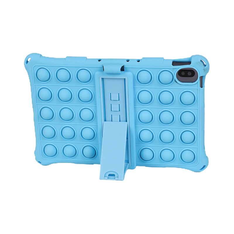 For Tablet Nokia T20 T 20 10.4" Case Soft Silicone Protective Stand Cover For Funda Nokia T20 TA-1392 TA-1394 Tablet Kids: Sky Blue