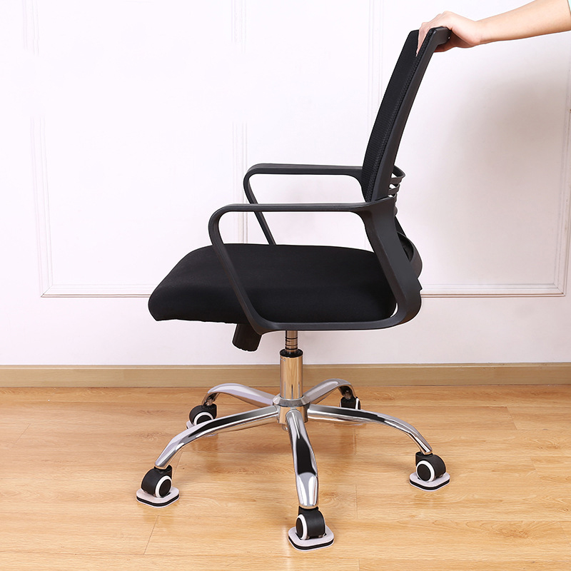 Tampon anti-vibration pour chaise de bureau, butée de roue, roulette de meubles, standard, protecteurs de sol en bois dur, pieds roulants, polymères anti-ald
