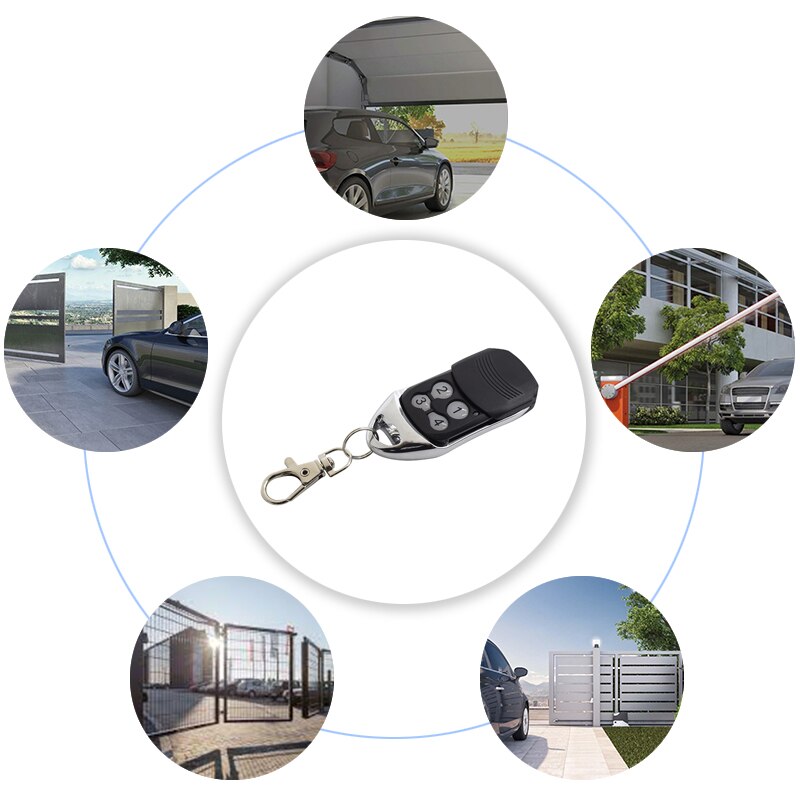 100%  kompatible doorhan fjernbetjening portkontrol til doorhan transmitter 2 pro transmitter 4 433.92 mhz rullende kode