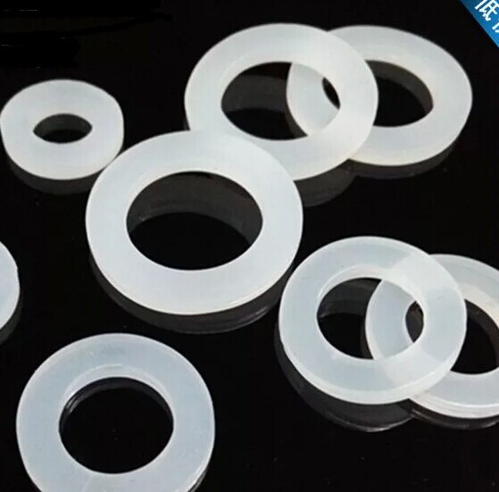 30 stks -Siliconen washer platte ringen temperatuur siliconen ring pakking-25*40*3mm (inner d: 25mm, d: 40mm, dikte: 3mm)