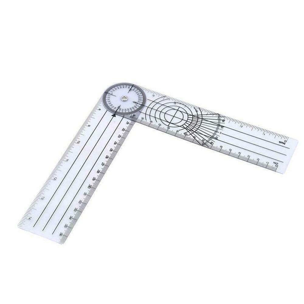 Regla plegable Flexible Coreana de 30cm, multifunción, de plástico, para oficina, escuela, papelería, estudiantes, dibujo, , reglas Y1A7