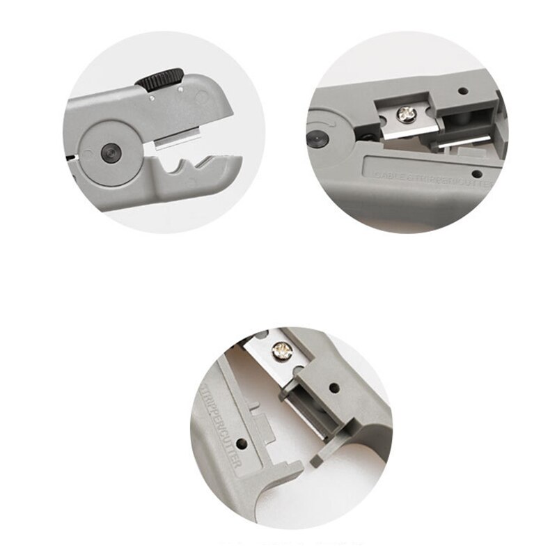 RJ45 Tool Network Crimper Tools for Cat7 Cat6 Cat5E Cat5 STP Plugs RJ45 Connector Cables Multifunction Crimp Metal Clip