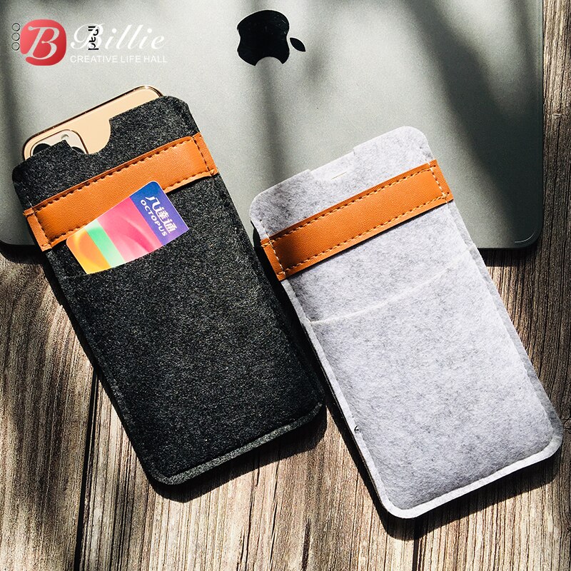 Wolle Filz Telefon Fall Brieftasche Tasche Für Apple iphone 11 Pro Max 6,5 "Handy Tasche Sleeve Tasche Abdeckung Für iphone 11 6,1 "Fall