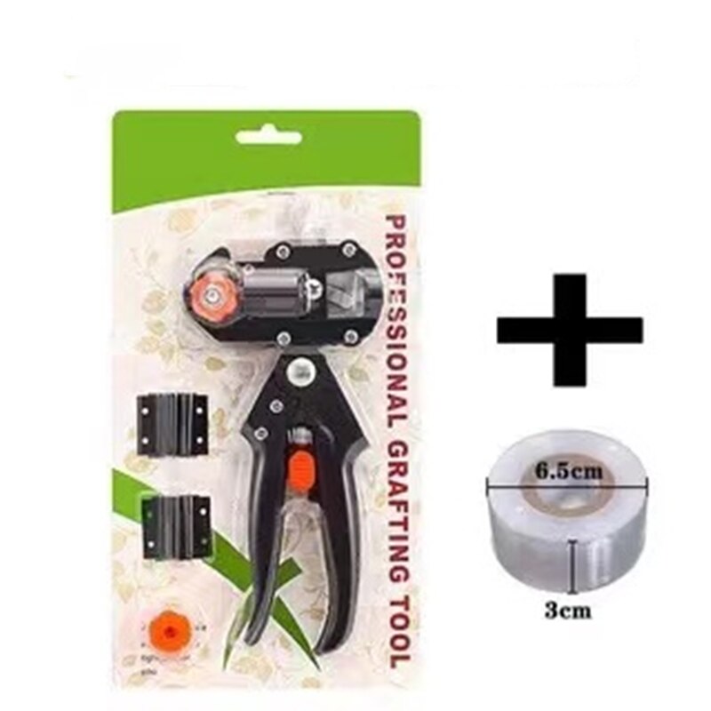 Grafting Pruner Garden Grafting Tool Branch Cutter Magic Pruning Plant Shears Boxes Fruit Tree Grafting Scissor: Plastic uptake 3cm