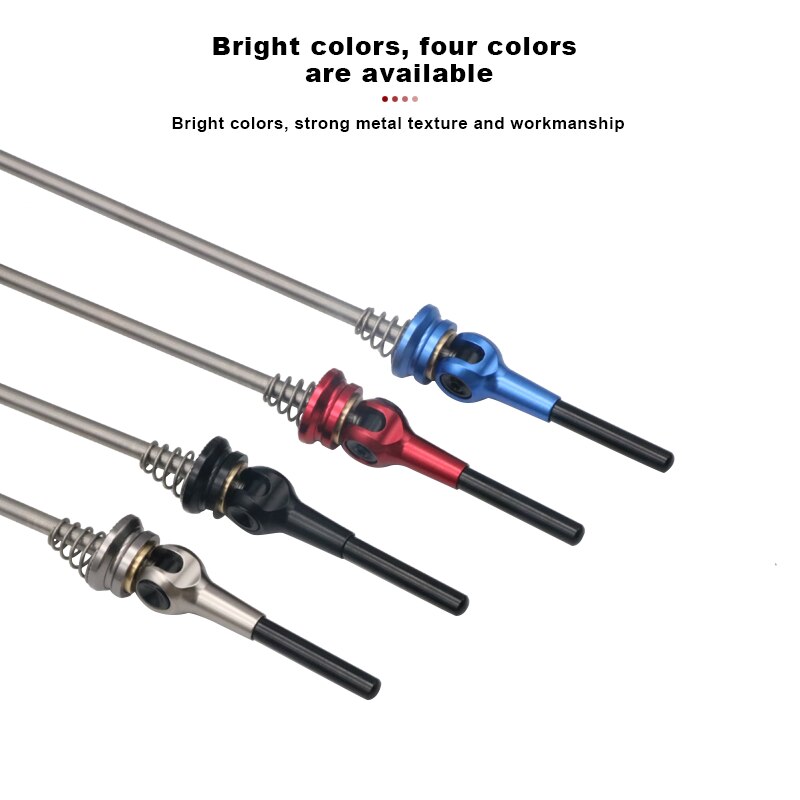 Bicycle Quick Release Skewer Lever Titanium MTB Mountain Road Bikes Wheel Hub Quick Release Skewers Lightweight Cycling Parts
