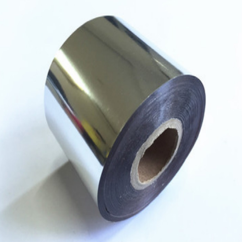 Bred 5cm folie printer stempling folie til varmepressemaskine gylden sølv rød grøn blå hvid blå sort: Sølv