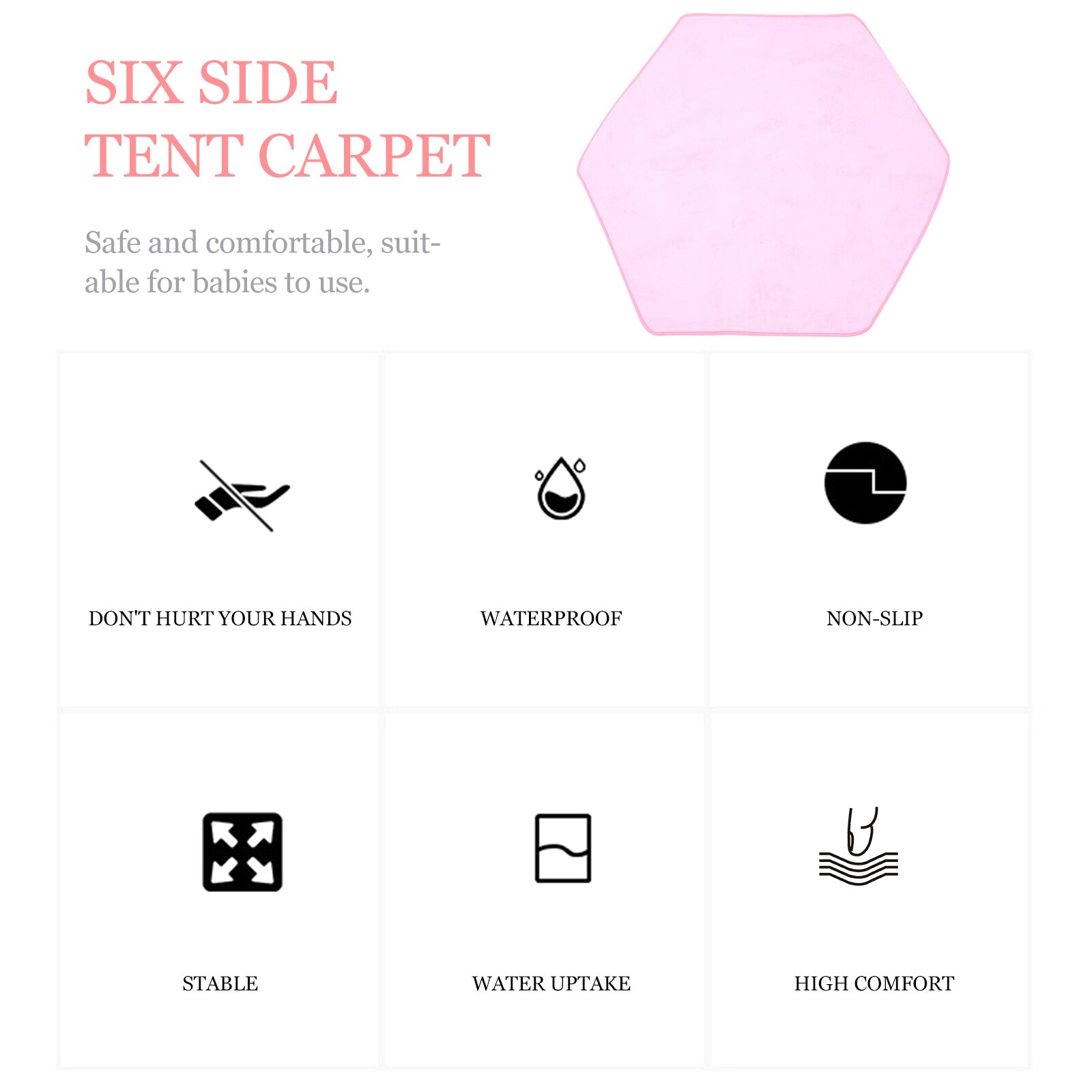 1 Pc Praktische Delicate Nuttig Mat Spel Mat Schilderen Mat Voor Thuis Slaapkamer Kleuterschool