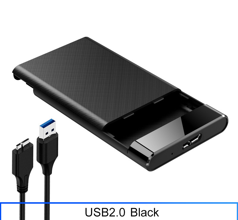 Obudowa dysku twardego 2,5'' SATA na USB 3.0 do dysku twardego SSD HDD Box USB C 3.1 Gen 2 Obudowa zewnętrzna HDD do komputera PC: Niebieski