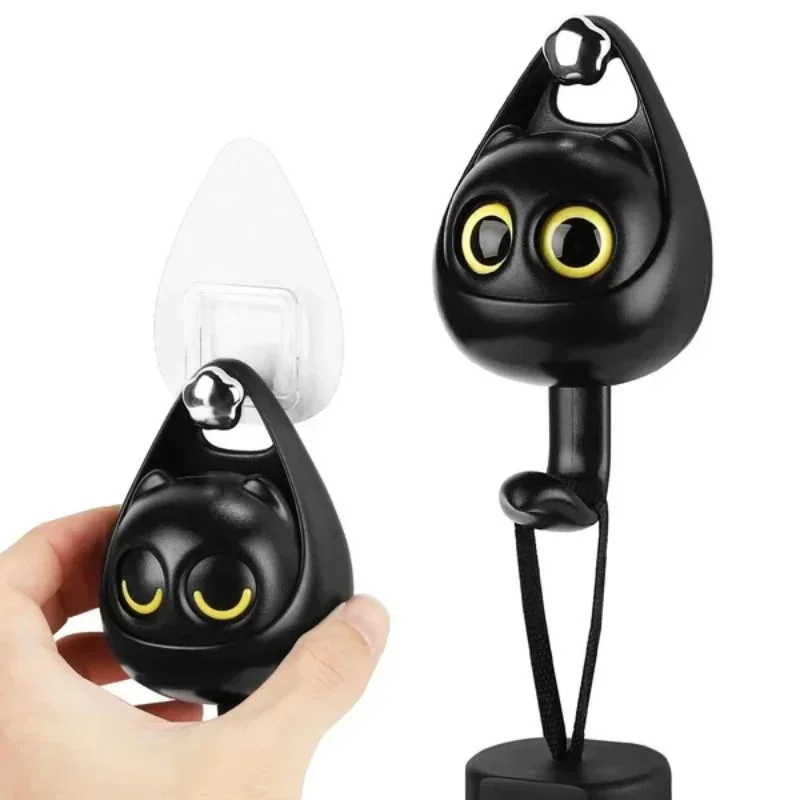 zwinkern katzen haken spaß zwinkern katzen haken kein bohren wasserdichter Mantel haken für wohnzimmer housheold niedlicher zwinkern der katzen haken