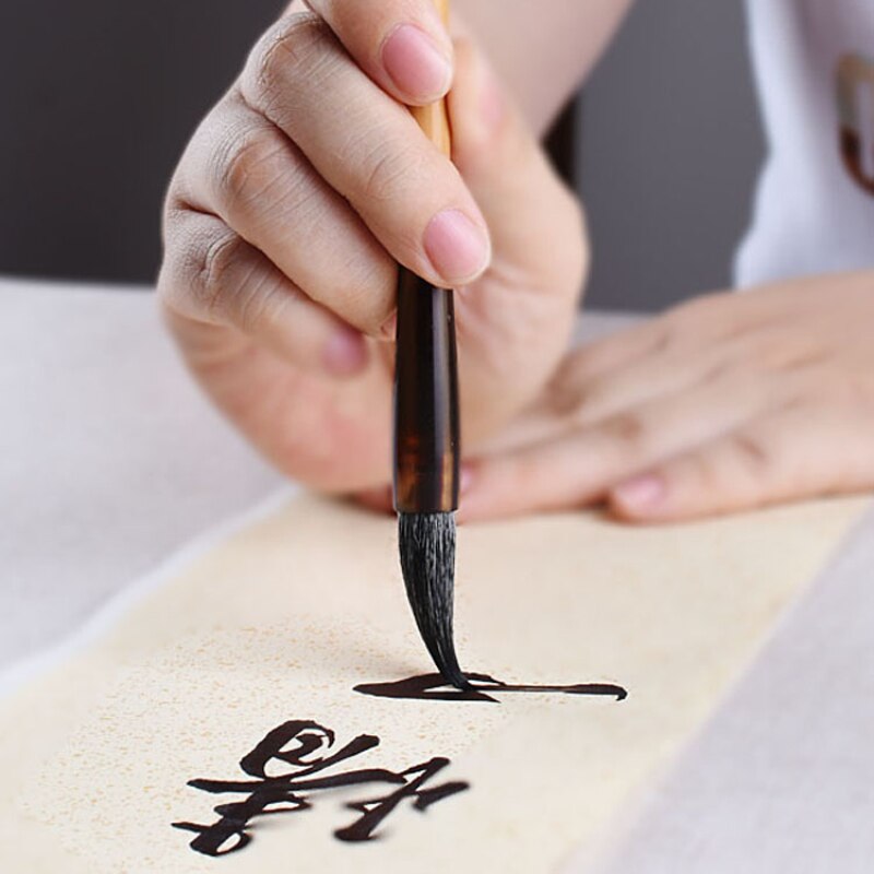 Bamboo Painting Brush Traditional Chinese Calligraphy Brushes Set Writing Watercolor Art Painting Supply Tinta China Caligrafia