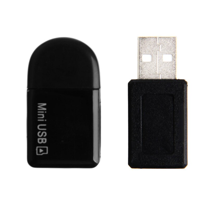 Mini USB per TF T-Flash Micro SD Card Reader Adapter per Auto AUX Out Audio Musica