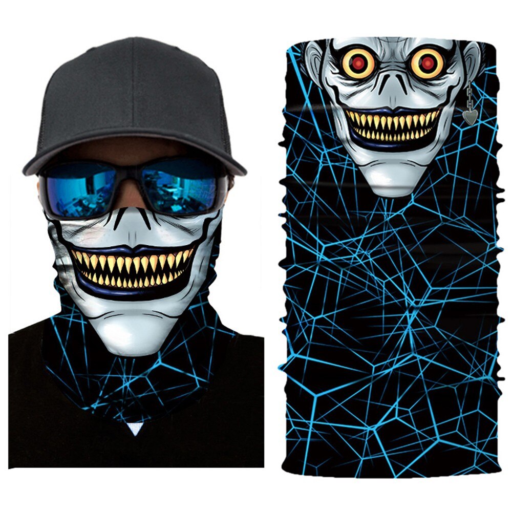 Cycling Motorcycle Head Scarf Neck Warmer Face Mask Ski Balaclava HeadbandMask Scary halloween Face Shield OutdoorZ0301