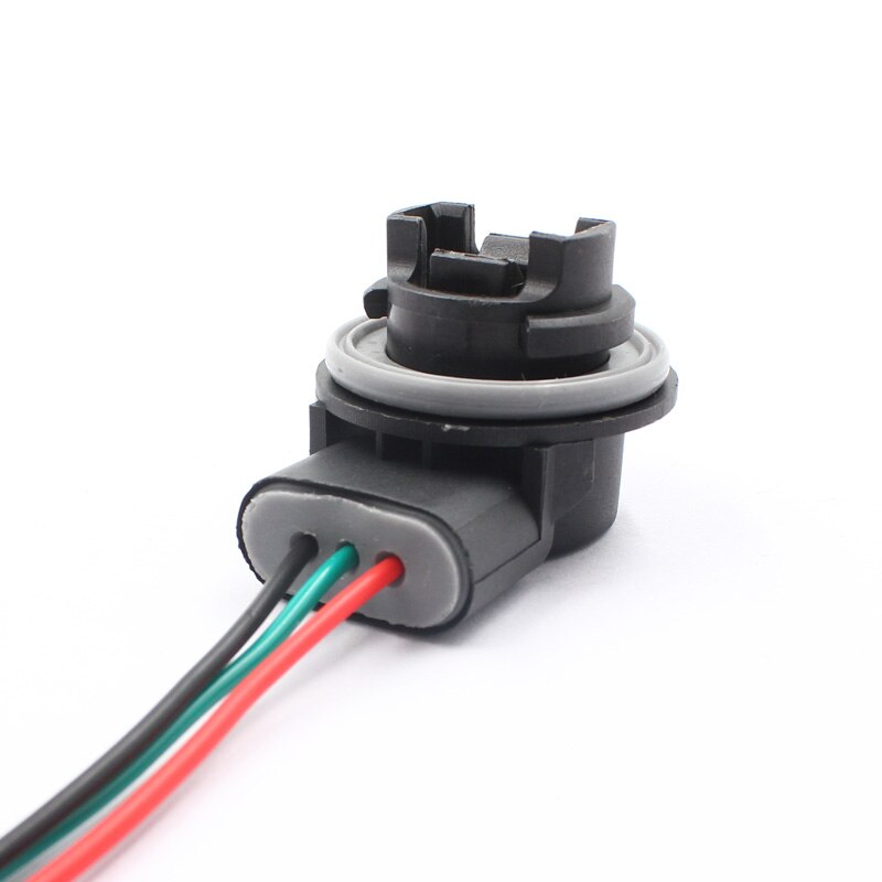 Fsylx 2x 3157 led bil auto glödlampor uttag sele pluggar adaptrar för utbyte extra blinkers signalljus lampor