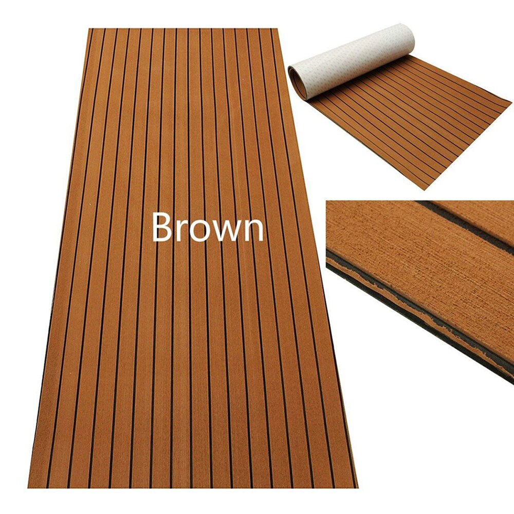 Self Adhesive Teak Sheet Decking EVA Foam Marine Flooring Boat Decking Accessories Marine Wood Floor Pad Carpet For Yacht RV