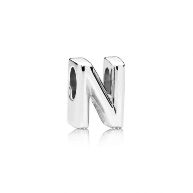 Zilver 925 Vergulde 26 Letter A-Z Charm Fijne Kralen Fit Originele Hanger Charms Zilveren Armband Accessoires DIY Sieraden Voor Vrouwen: Oranje