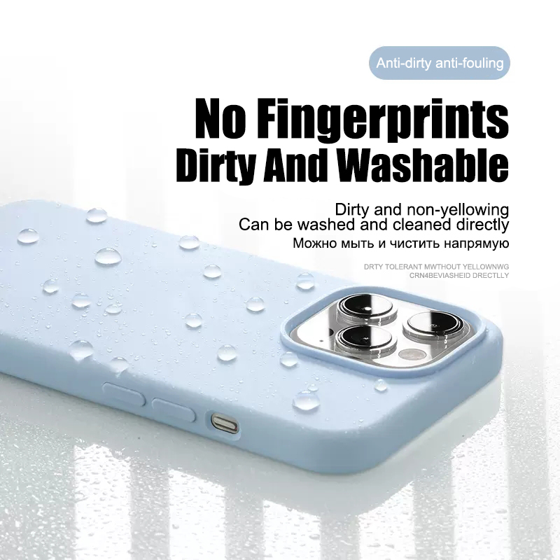 Funda de teléfono de lujo a prueba de golpes 16 Pro Max para iPhone 16 Pro Max, fundas de silicona líquida para Apple iPhone 16 Plus, funda suave para parachoques