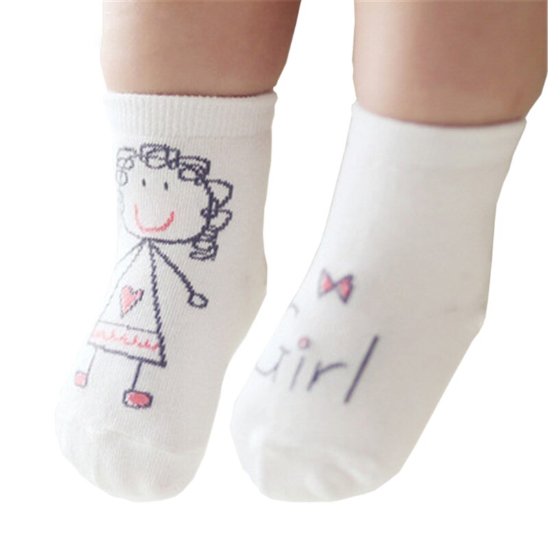 Cute Baby Socks For Newborn Spring Print Autumn Pattern Baby Socks Newborn Cotton Baby Boys Girls Cute Toddler Socks for babies