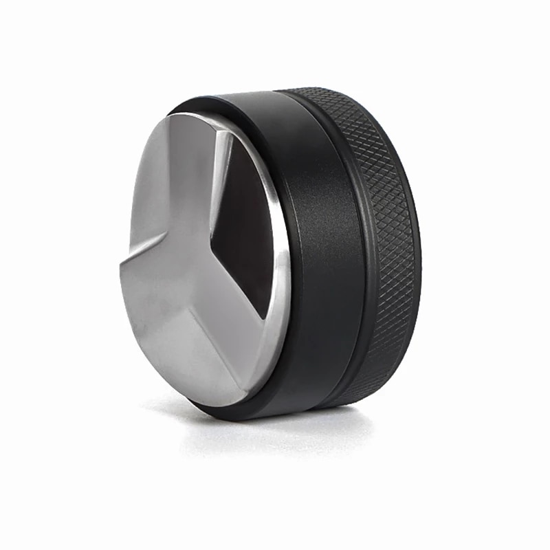 Coffee Distributor Espresso Distribution Tool Leveler 3 Angled Slopes Adjustable Palm Tamper Fits 51/53/58mm Portafilter