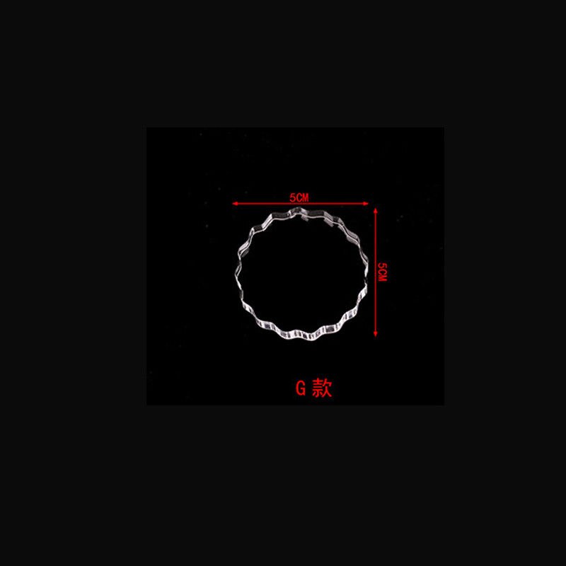 High Transparency Acrylic Block for DIY Transparent Seal Stamp Block handle for DIY Scrapbooking Clear Photo Album Decorative: G