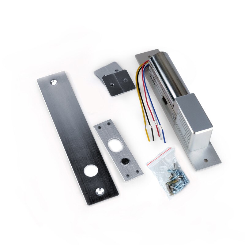low temperature 5 wires electronic bolt lock with time delay function for door access control system DC12V lock