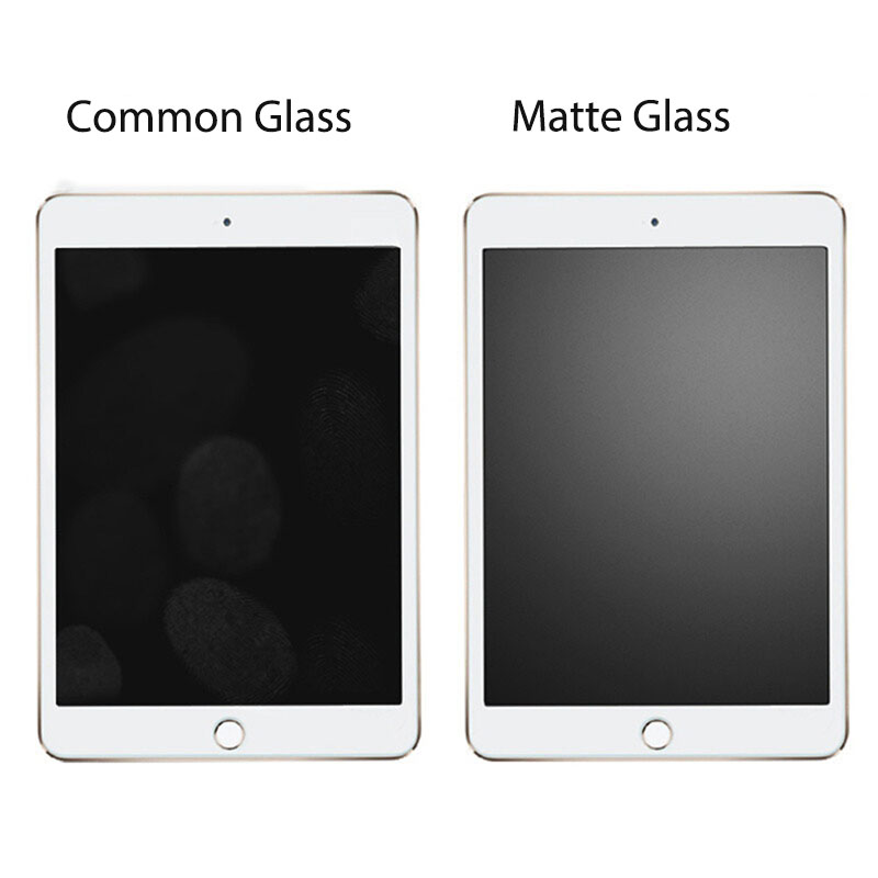 For Apple iPad Mini 1 2 3 4 5 6 Air 9.7 7.9 Matte Tempered Glass Anti fingerprints 2.5D Frosted Screen Protector Film