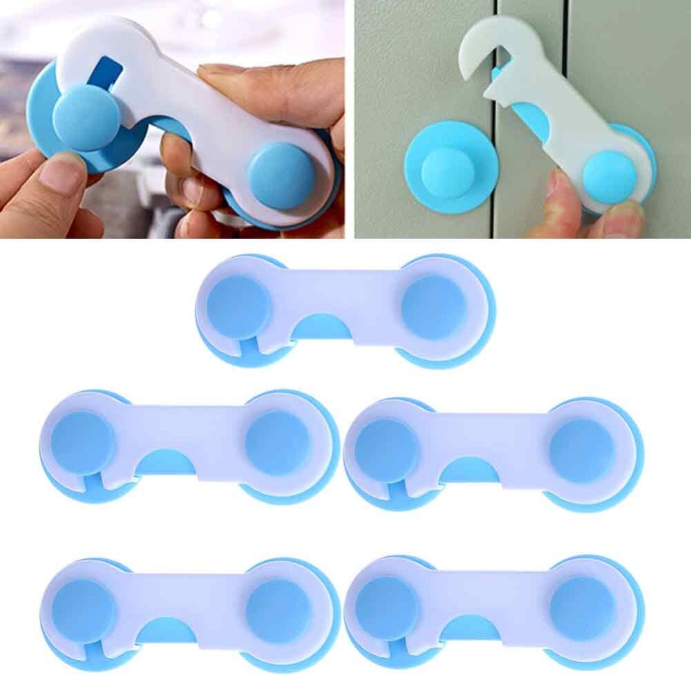 Serrure plastique de Protection contre les enfants | 5/6/10 pièces, serrure de porte d'armoire, serrure de sécurité pour les enfants, produits de soins pour bébés