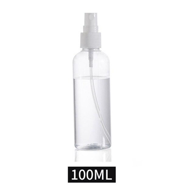 30ml/50ml/100ml transparante lege spuitflessen 1 draagbare navulbare fles cosmetische handdesinfectiemiddel alcoholdispenser: A