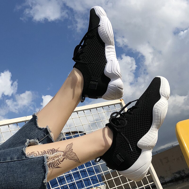 Tennis Shoes for Women,Mesh,Casual Sneakers,Volleyball,Badminton Shoes,Training Sport Shoes,Fitness Shoes,Size 35-40: Black / 39