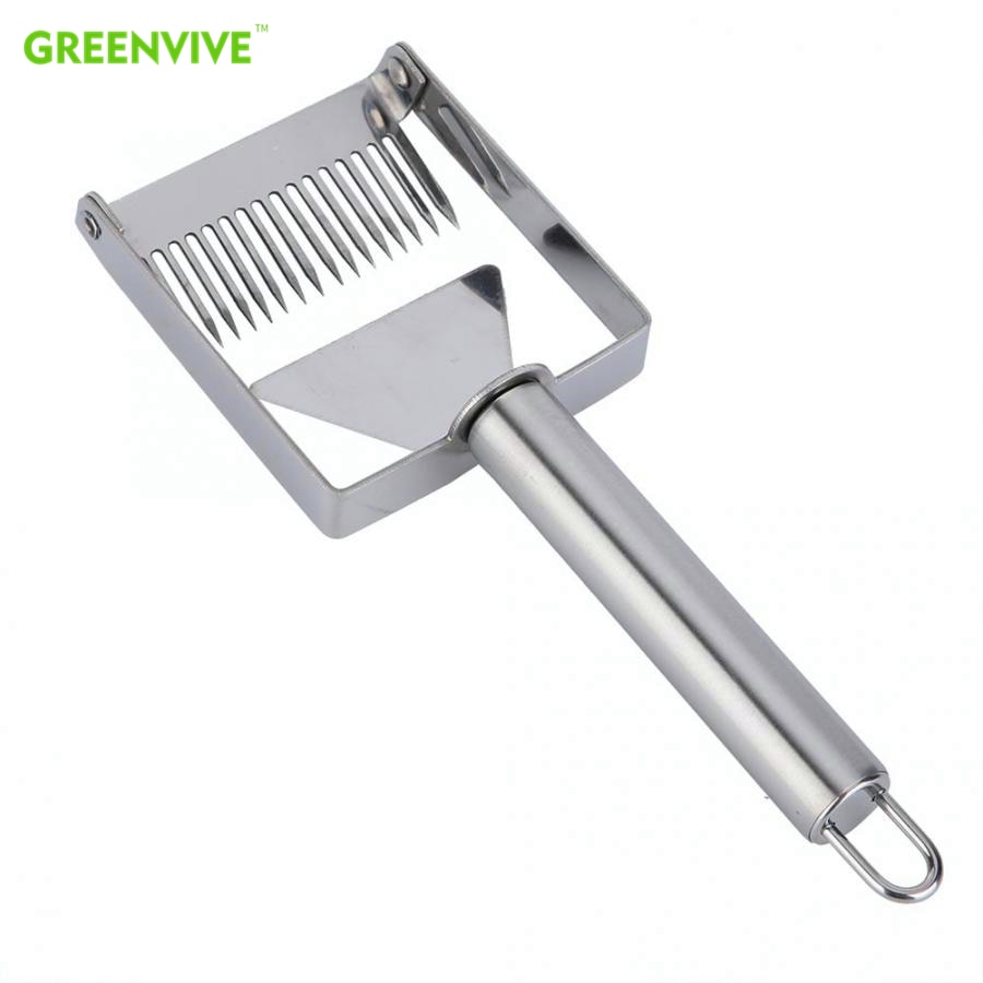 Beekeeping Equipment Multifunction Stainless steel uncapping fork Honey Scraper 17 Needles Uncapping Knife bee keeping Tool