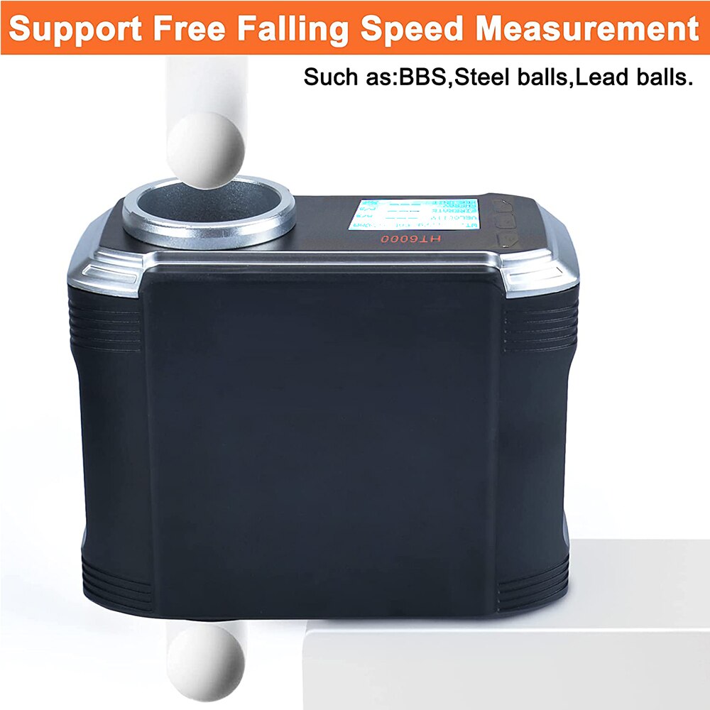 WIFI HT6000 Multifunctional for Shooting Speed Meter Ball Velocity Energy Measurement LCD voice 0-999 m Shooting Speed Tester
