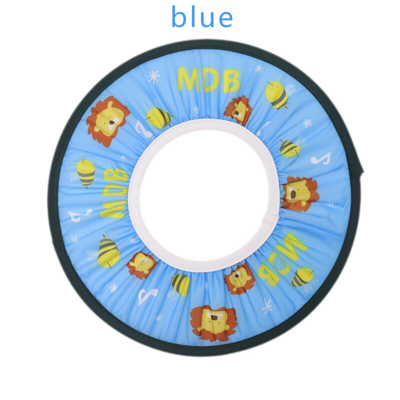 Wassen Haar Schild Caps Baby Hoed Zacht En Veilig Peuter Kids Shampoo Zwemmen Leuke Verstelbare Douche Beschermen Cap: blue