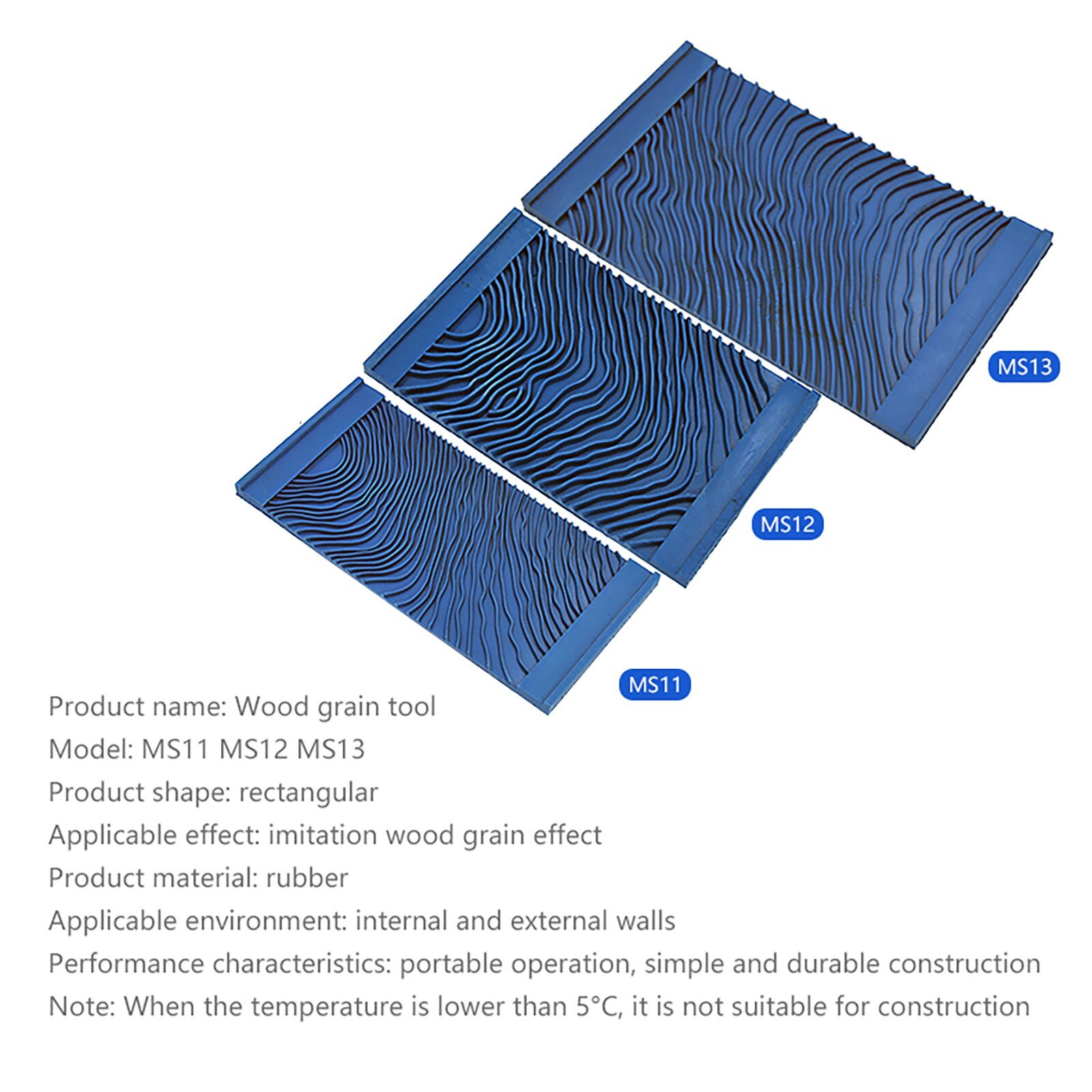 Wood Grain Texture Pattern DIY Texture Painting Tool Wood Grain Painting Tool