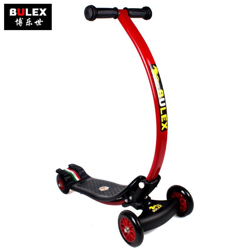 Factory Direct Children's Four-Wheel Scooter Folding Scooter