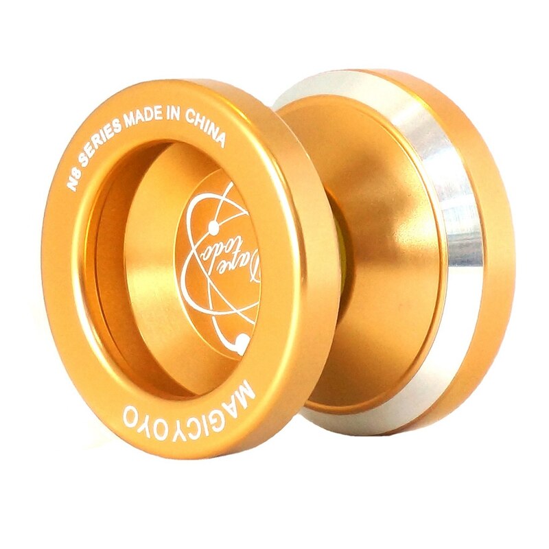 MAGICYOYO Responsive Yoyo N8 Metal Alloy Yoyos for Beginner Kids,Yoyo Glove,5 Yoyo Strings