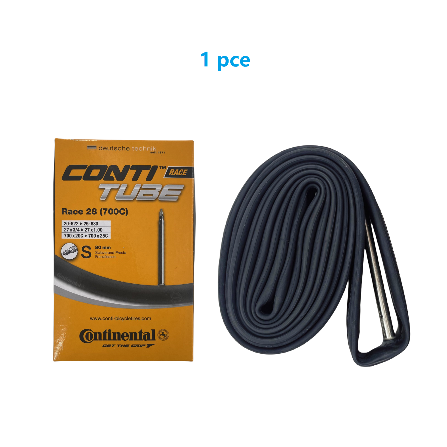 Continental race 28 700X20-32c Road Bicycle Iinner Tube FV 42/60/80mm for 700X20C 700X23C 700X25C 700X32C Tire Inner Tube: SKY BLUE