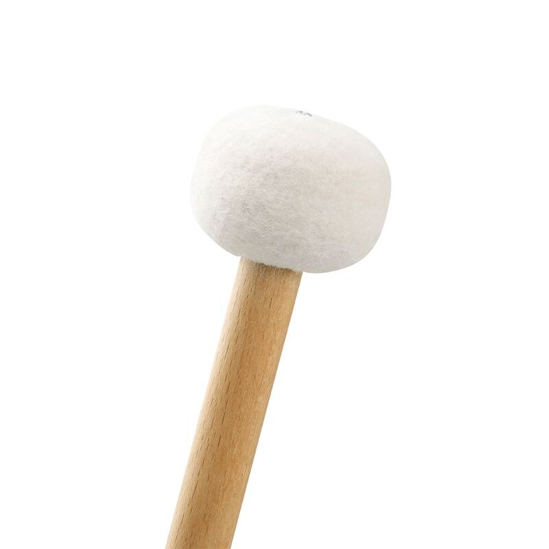 Kopf Trommel Becken Gong Hammer Weiche Hammer Stöcke SchläGel Stangen Fühlte Hammer 27RD