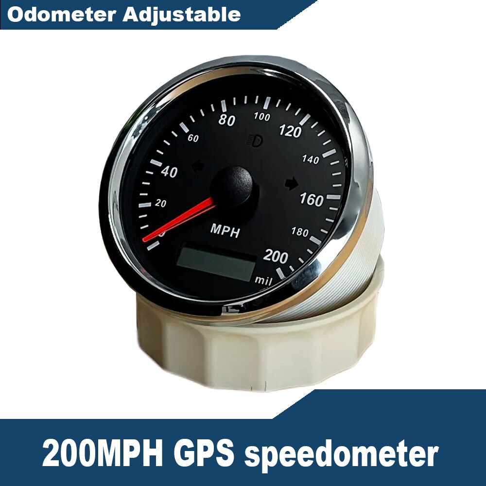 ELING – compteur de vitesse GPS étanche, 85mm, 125 – Grandado