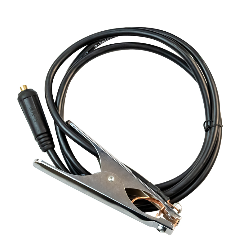 5M 300A Ground Welding Earth Clamp Clip Set For Mig Tig ARC Welding Machine Cable 35-50 Plug Soldering Supply Tool