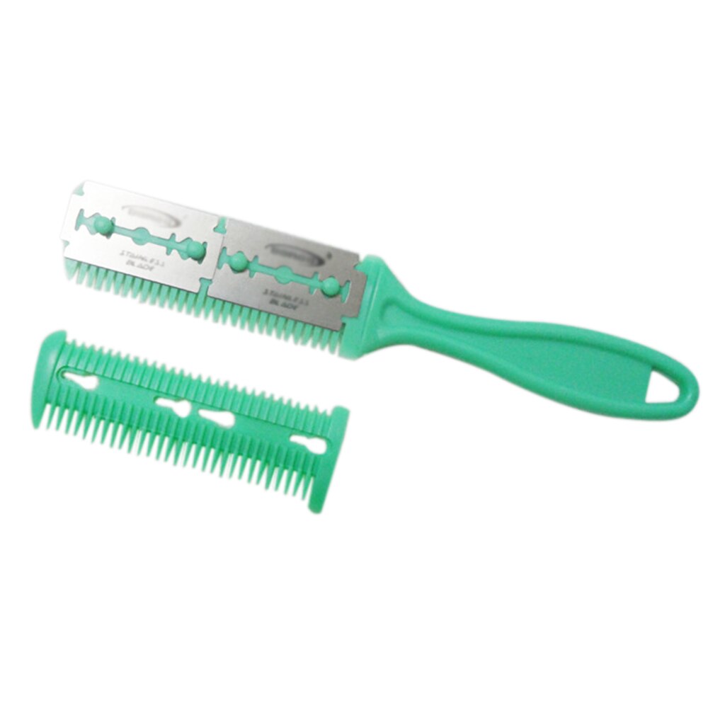 3Pcs Razor Comb Hair Cutter Comb Cutting Scissors Hair Thinning Comb Slim Haircuts Cutting Tool Razor Comb