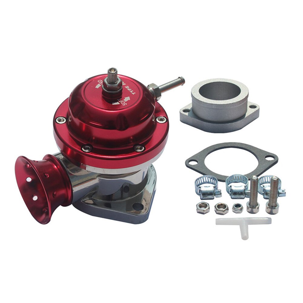 Universal Car Blow Off Turbo Pressure Relieve Valve Air Exhaust Valve Auto Accessories CSL88: Red