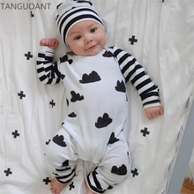 TANGUOANT baby romper Long sleeve baby boy girl clothes newborn clothing casual baby girl clothing infant suit