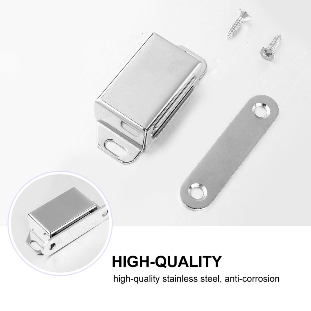 50 Pcs Door Catch Premium Hardwares Accessories Magnets Closure Catch for Kitchen Door