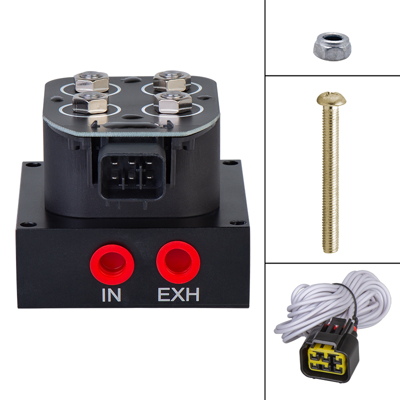Electrovanne de Suspension pneumatique de 12V, contrôle de l&#39;amortisseur pneumatique, kit d&#39;électrovanne VU2 de 0 à 300psi