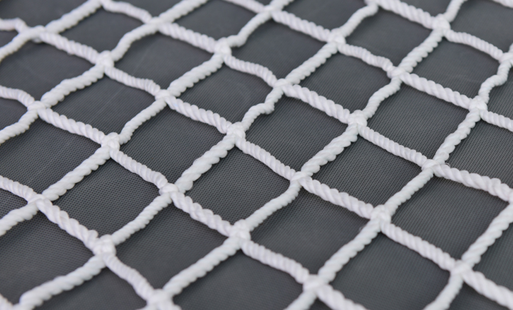 Kraftig polyester plante espalier netting 10 x 10cm kvadratisk mykt netting hagearbeid planting espalier netting