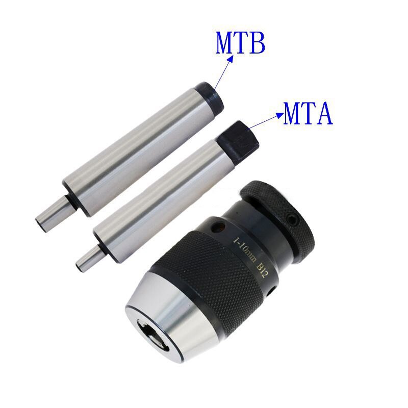 1 zestaw stożek Morse'a'a MT2 B10 B12 B16 B18 B22 uchwyt wiertarski samozaciskowy uchwyt wiertarski lekki stożek cnc maszyna